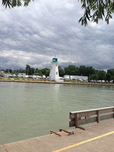 lighthouse at port dalhousie St. Catharines, Ontario Canada