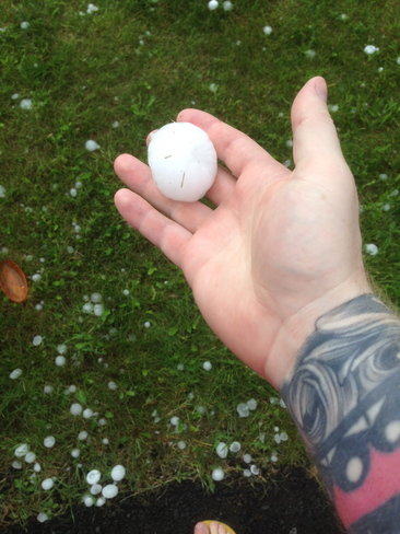 Hail storms! 