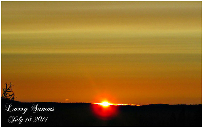 "Green Bay Sunset" Springdale, Newfoundland and Labrador Canada