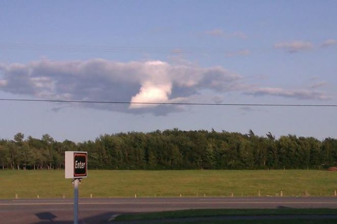 Curious cloud Amherst, NS