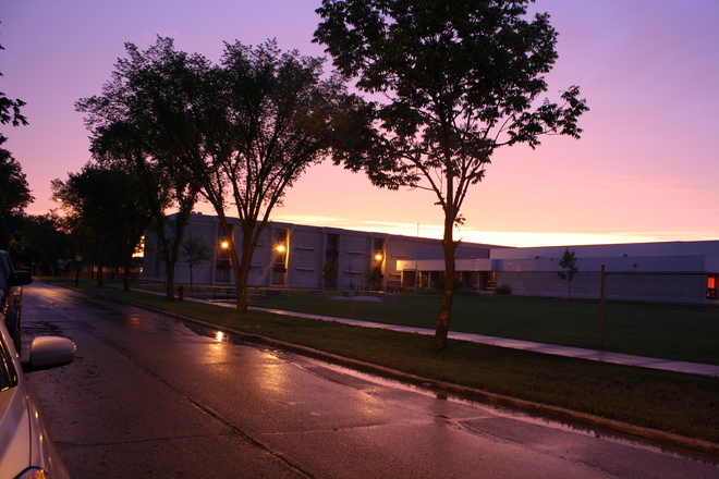 Stormy skies clear in Winnipeg Transcona, Winnipeg, MB