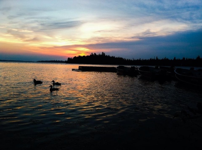 Sunrise Onaman Lake, Ontario