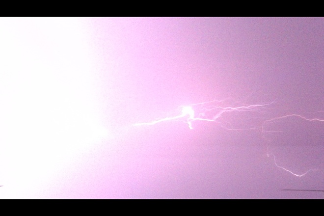 crazy lightning Waldhof, Ontario Canada