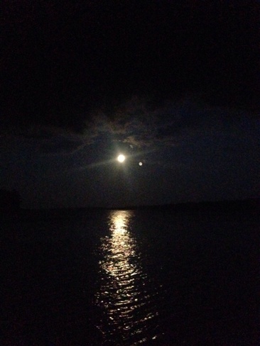Moonlight! Shebandowan, Ontario Canada