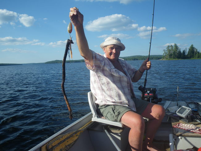 Fishing Blue Lake , Quebec