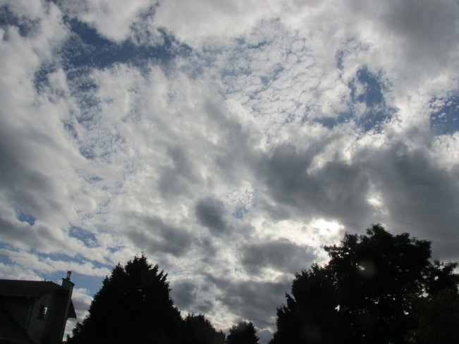 cloud shapes Surrey, BC