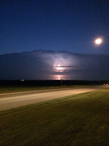 Lighting storm in brooklin Brooklin, Whitby, ON