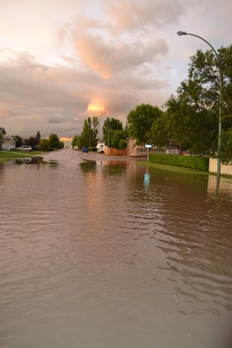 after the storm Weyburn, Saskatchewan