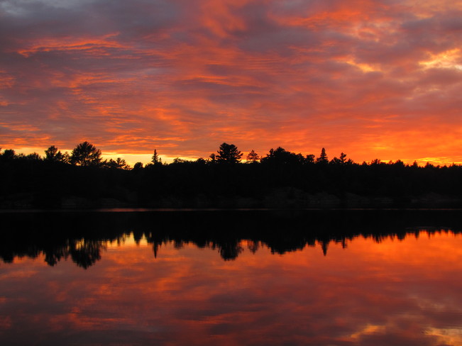 Beauty Sunsets on D'aoust Lake French River, Ontario