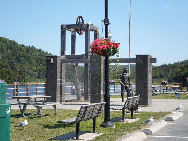 Sunny Day at MINERS MEMORIAL/Elliot Lake Elliot Lake, Ontario Canada