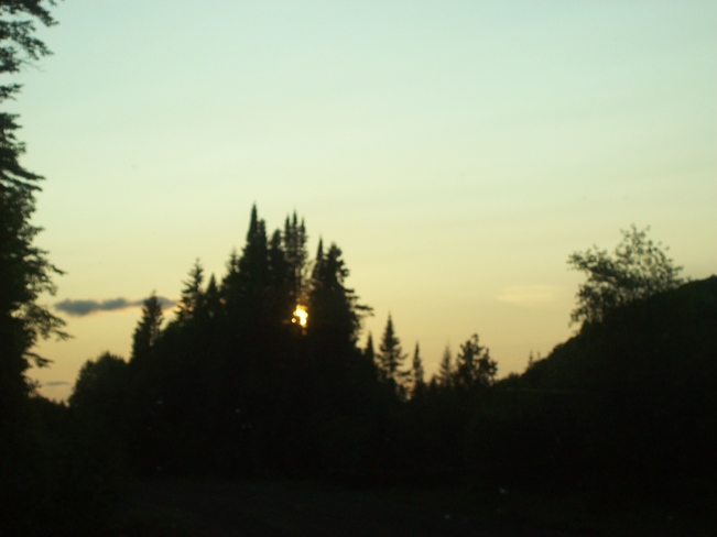 Gothic Sunset Algoma District, ON