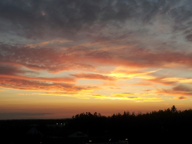 Beautiful sunset Dieppe, NB