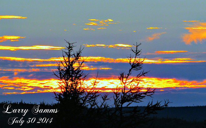 "Wednesday Sunset" Springdale, Newfoundland and Labrador Canada