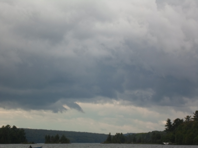 Active Clouds over Elliot Lake today Elliot Lake, Ontario Canada