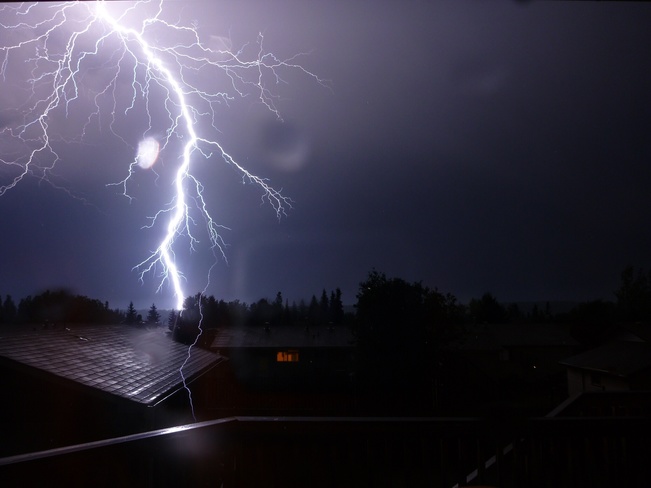 Lightening Storm in Fort McMurray - Avery & Justine Salahub 120 Roundel Place, Fort McMurray, AB