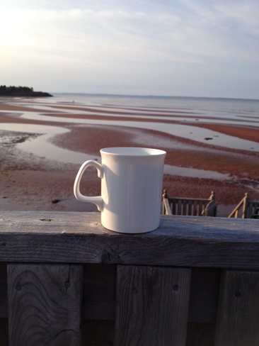 Morning coffee Kinlock, Prince Edward Island Canada