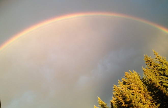 Rainbow over Calgary Calgary, AB