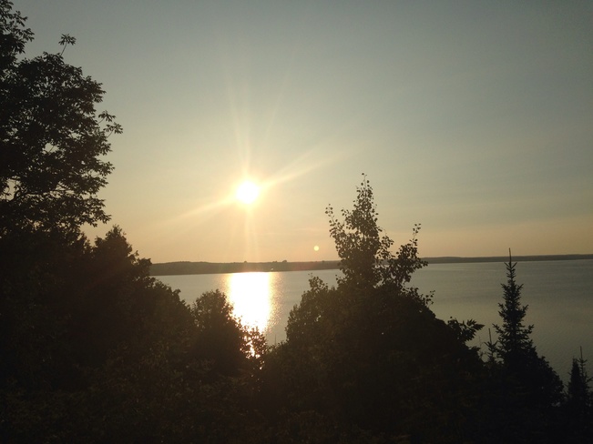 sunset Buzwah, Ontario Canada