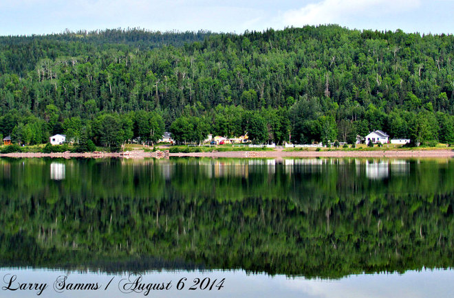 "Awesome Reflection" Springdale, Newfoundland and Labrador Canada