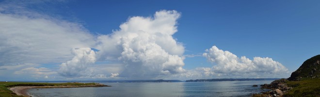 Clouds over White Bear Bay Ramea, NL