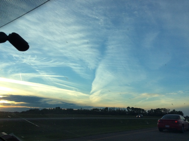 Interesting clouds Alberta