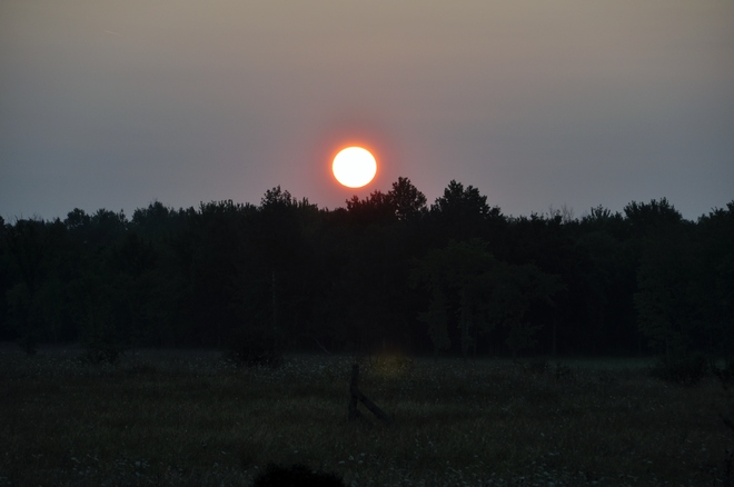 August sunrise Smiths Falls, ON