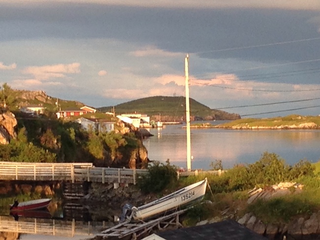 calm evening in Messieurs Burgeo, Newfoundland and Labrador Canada