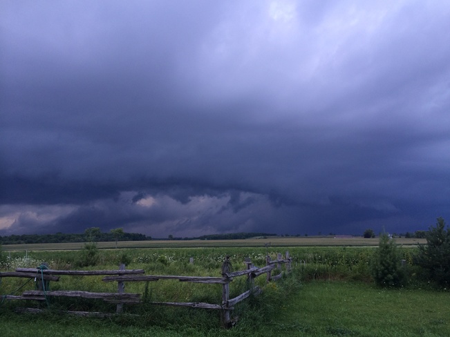 storms coming! Shelburne, Ontario Canada
