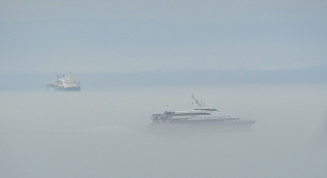 A ghost ship Victoria, BC