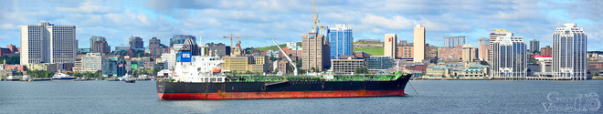 Panorama Of The Halifax Waterfront Halifax, NS