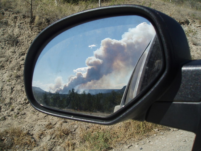Fire in Mirror is closer than it appears British Colombia