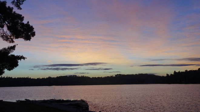 Sunrise at Clearwater Lake, Rainy River District, ON Burditt Lake, Rainy River District, ON