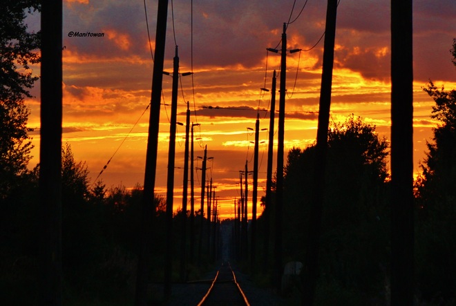 Sunset On The Rails Burnaby, BC