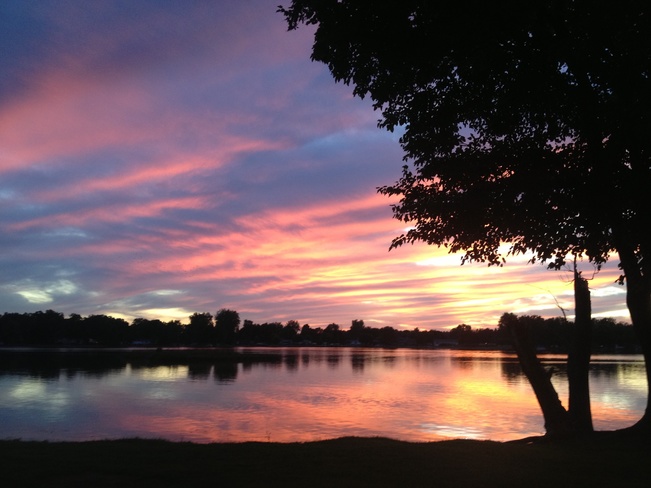 sunset Coldwater, Michigan United States