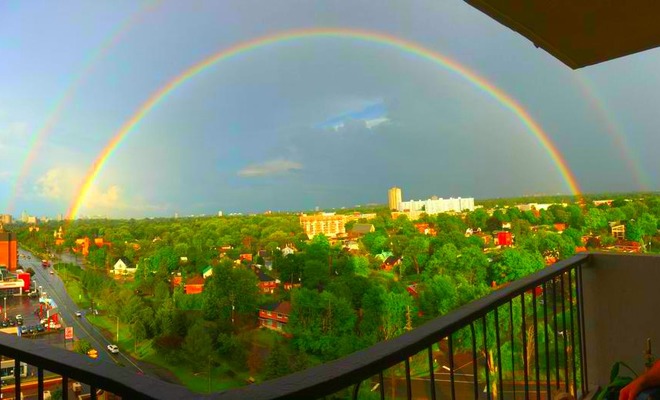 Double Rainbow Ottawa, ON