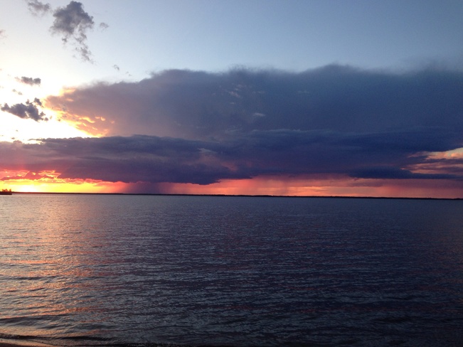 Storm on the Horizon Lac du Bonnet, Manitoba Canada
