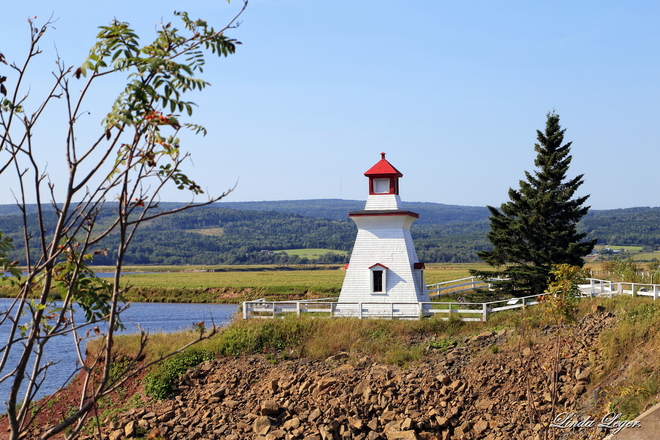 Charming Lighthouse Shepody Dam Road, Harvey, NB E4H 2M8, Canada
