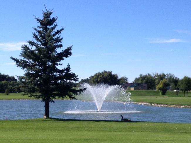 Beautiful golf day today!! Medicine Hat, Alberta Canada