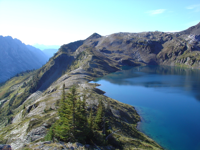 Beautiful Alpine lake Kaslo, British Columbia Canada