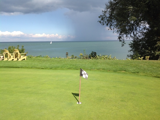 Storm Over Lake Ontarion Niagara on the Lake Golf Club, Front Street, Niagara-on-the-Lake, ON