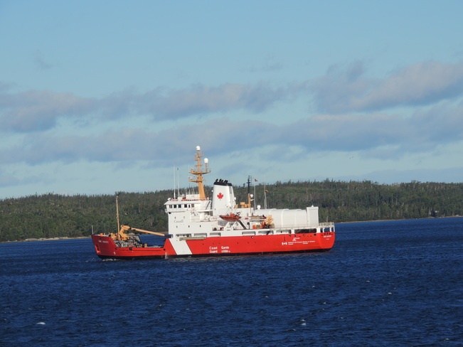 Canadian Coast Guard in Loon Bay, Newfoundland Loon Bay, NL
