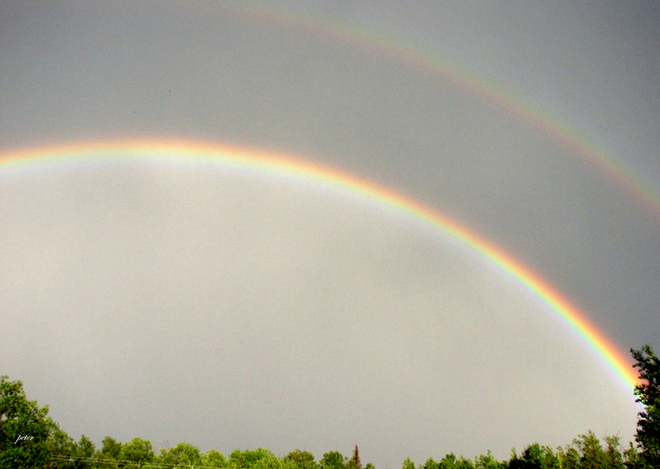 Double Rainbows Ontario