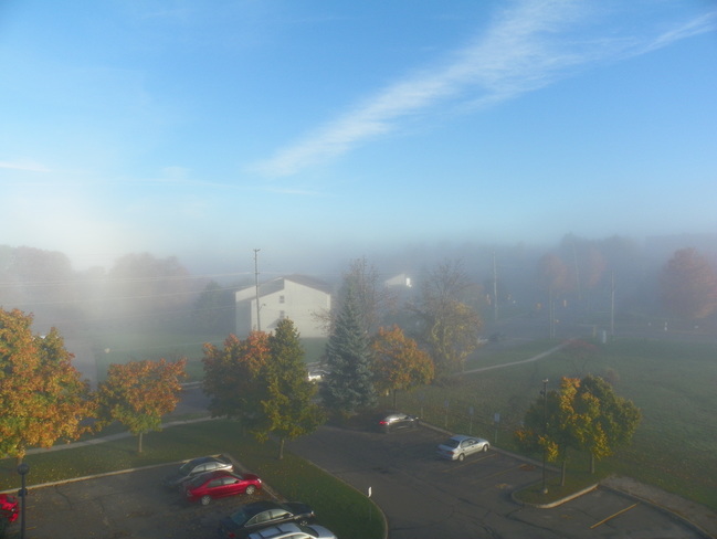 Beautiful Morning Fog Orillia, ON