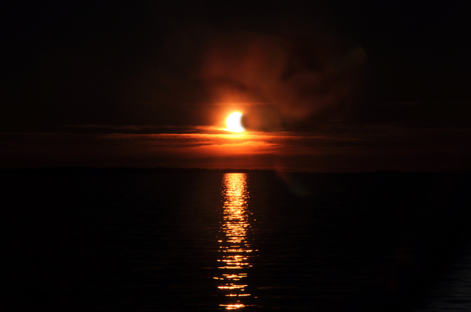 Solar Eclipse North Bay, ON