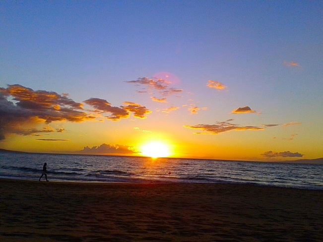 The perfect Sunset South kihei. Maui