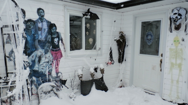 Zombies in the Snow Markstay-Warren (Municipality of), Markstay, ON