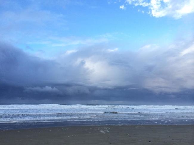 Stom Clouds on our morning dog walk Ucluelet, BC