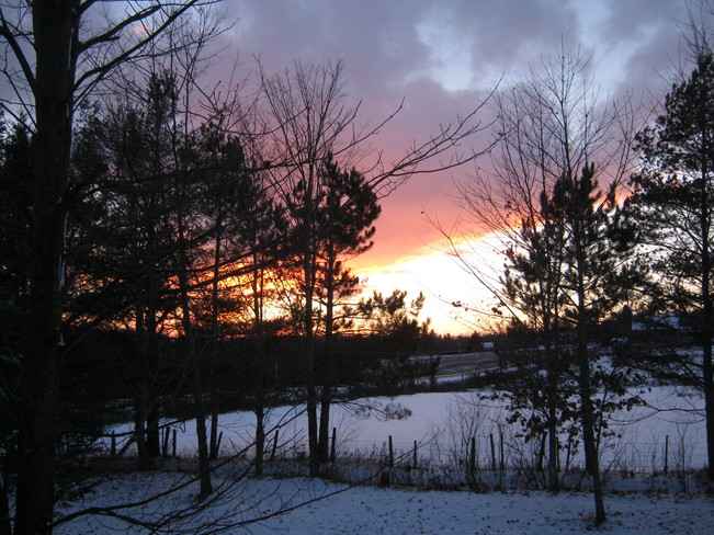 AprÃ¨s la neige coucher de soleil magnifique! 185 Chemin de Richford, Frelighsburg, QC J0J, Canada