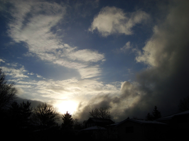 ~ Storm Front Sunset ~ Owen Sound, ON