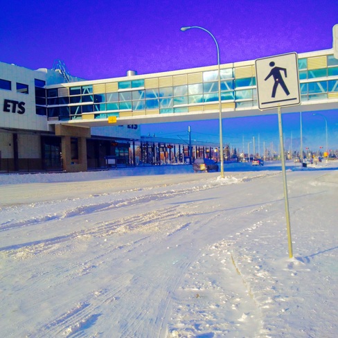 Frozen at the LRT ! Twin Brooks, Alberta Canada